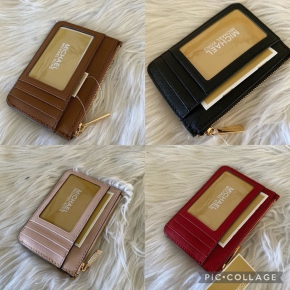 Michael Kors jet set travel small coin pouch & ID holder wallet - Picture 3 of 15